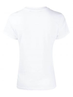 T-krekls ar izšuvumiem Kimhekim balts