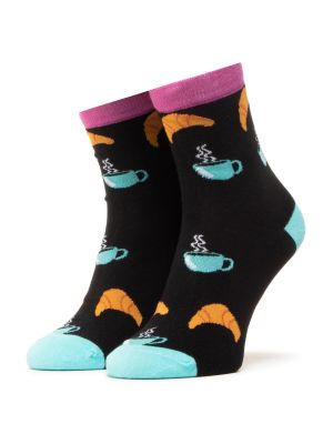 Pikčaste nogavice Dots Socks črna