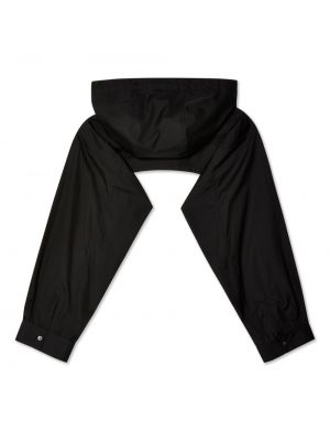 Medvilninė marškiniai su gobtuvu Comme Des Garçons Shirt juoda