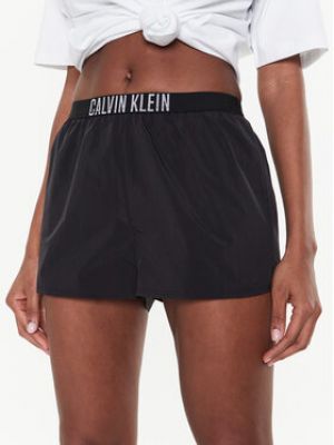Calvin Klein Swimwear Športové kraťasy KW0KW02107 Čierna Regular Fit