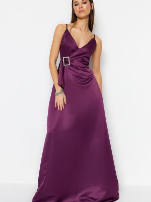 Plesové šaty Trendyol - fialový