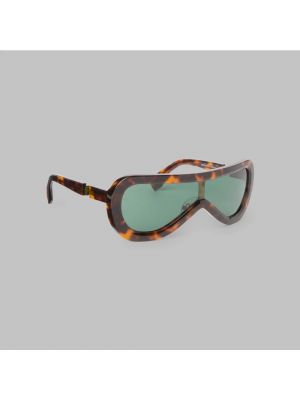 Okulary przeciwsłoneczne Marcelo Burlon brązowe
