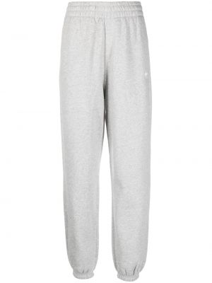Pantalon de joggings en coton Adidas gris