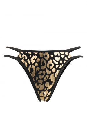Bikini à imprimé léopard Moschino
