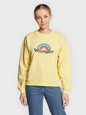 Bluza dresowa Wrangler żółta