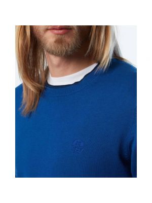 Jersey de algodón de tela jersey North Sails azul
