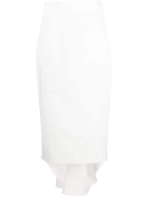 Maxi φούστα Prada λευκό