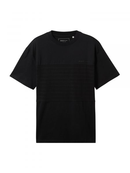 Marškinėliai Tom Tailor Denim juoda