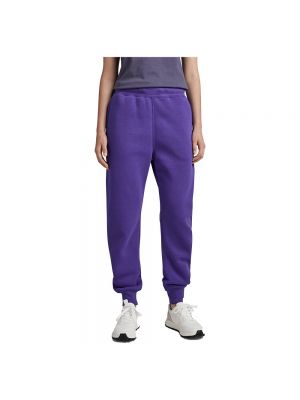 Спортивные штаны со звездочками G-star фиолетовые