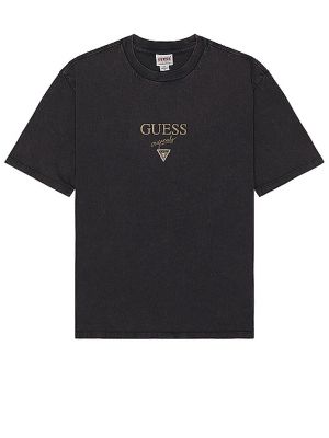 Camicia con stampa Guess Originals nero