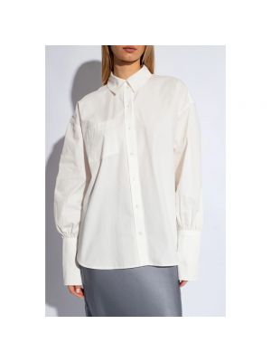 Blusa oversized Anine Bing blanco