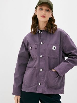 Куртка джинсовая Carhartt WIP - Фиолетовый