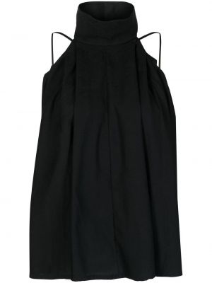 Блуза с гол гръб Shanghai Tang черно