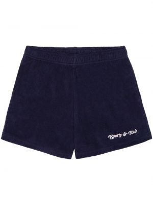 Puuvilla shortsit Sporty & Rich sininen