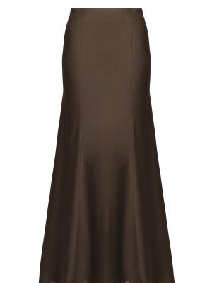Длинная юбка Peserico Aurea коричневая