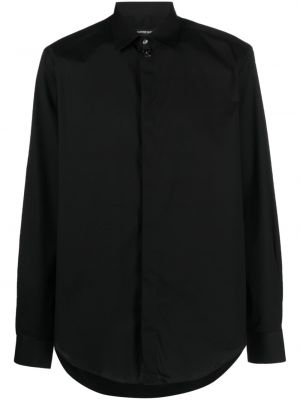 Памучна риза Costume National Contemporary черно