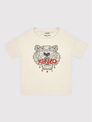 Kenzo Kids T-Shirt K15497 Béžová Regular Fit
