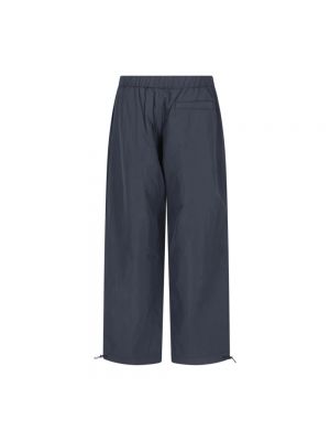 Pantalones de cuero Studio Nicholson azul
