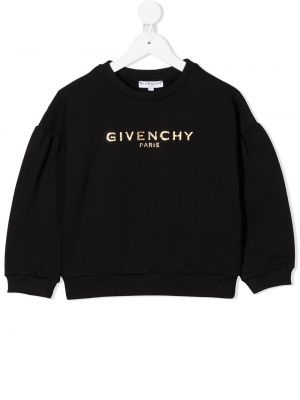 Tröja för tjejer Givenchy Kids svart