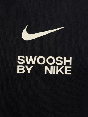 Bavlnené tričko Nike čierna
