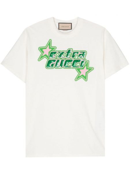 T-shirt Gucci hvid