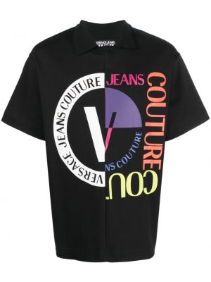 T-shirt Versace Jeans Couture svart