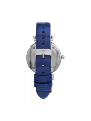 Relojes de cuero Emporio Armani azul