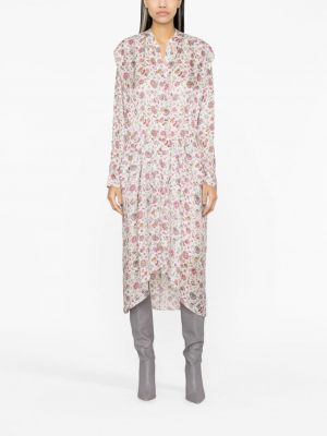 Květinové košilové šaty s potiskem Isabel Marant