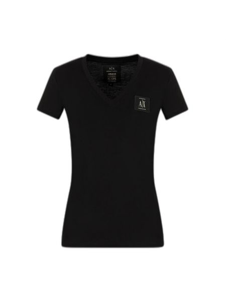 Koszulka Armani Exchange czarna