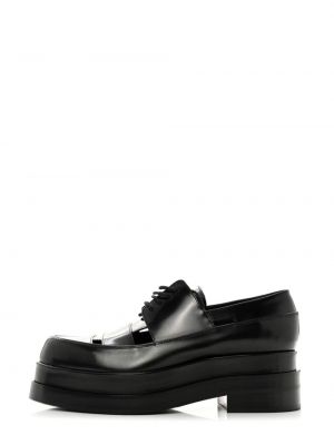 Loafers à plateforme Hermès noir