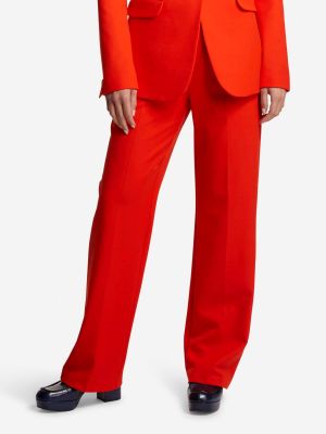 Pantalon plissé Rich & Royal rouge