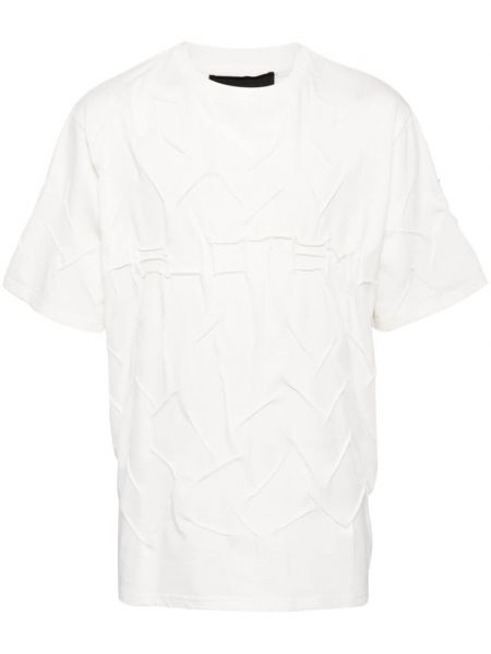 Bavlněné tričko Heliot Emil bílé