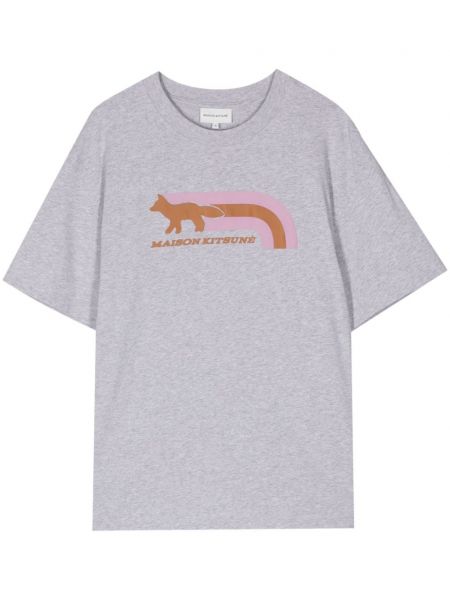 T-shirt Maison Kitsuné grå