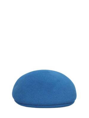 Plstěný čepice bez podpatku Borsalino modrý