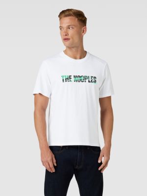 Koszulka z nadrukiem The Kooples biała