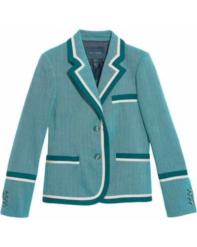 Stripete lang blazer Marc Jacobs grønn