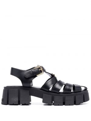 Sandaler med remmar Love Moschino svart