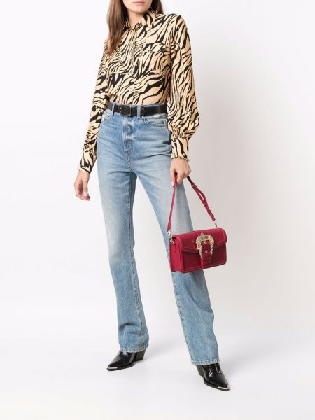 Bolsa de hombro con hebilla Versace Jeans Couture