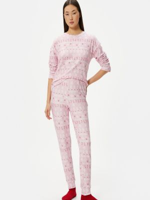Pidžama Koton ružičasta