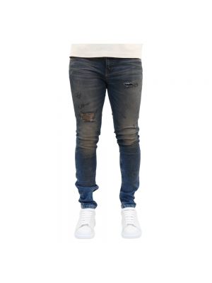 Jeans skinny Flaneur Homme bleu