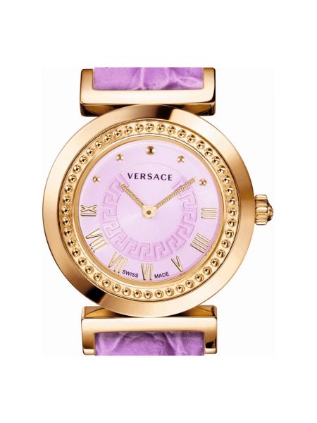 Armbanduhr aus roségold Versace