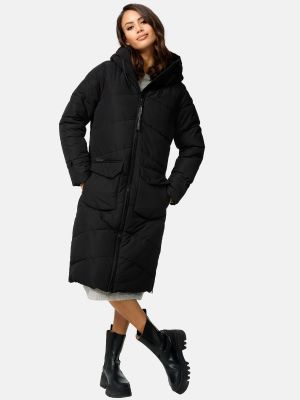 Palton de iarna Marikoo negru