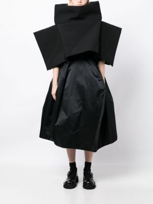 Oversized vlněná bunda Comme Des Garçons černá