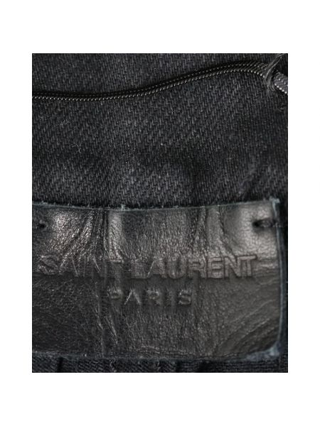 Vaqueros retro Yves Saint Laurent Vintage negro