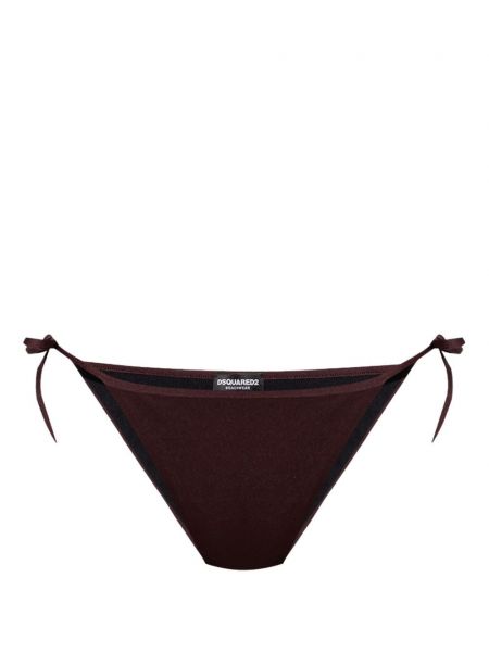 Baskılı bikini Dsquared2 mor