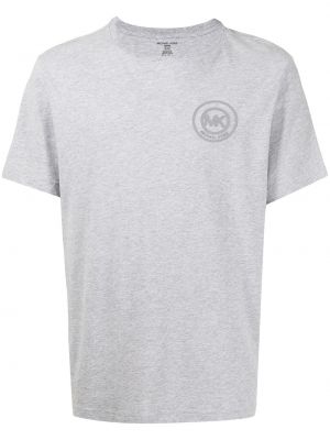 T-shirt à imprimé Michael Michael Kors gris