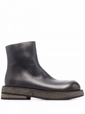 Leder ankle boots Marsèll grau