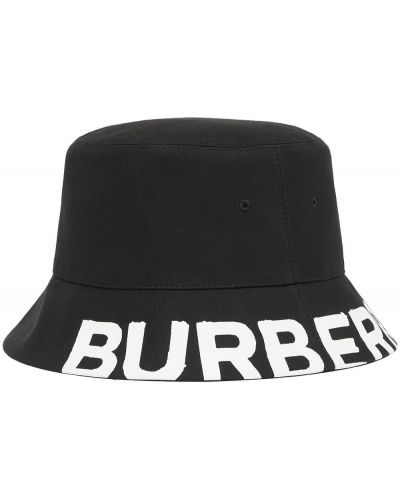 Sombrero reversible Burberry negro