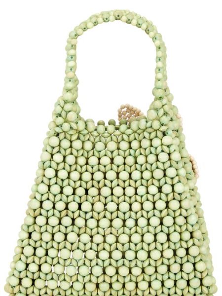 Tasche mit taschen Aranaz grün