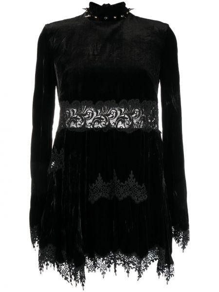 Коктейлна рокля с дантела Roberto Cavalli